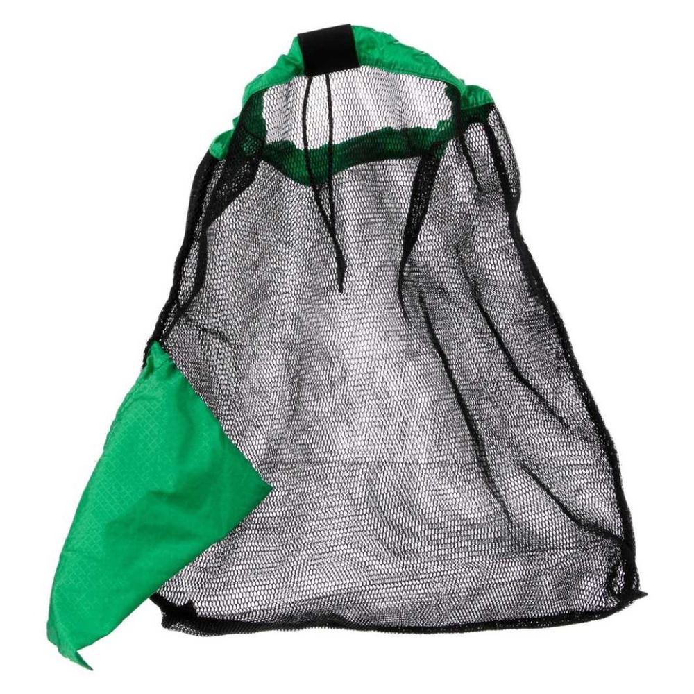 Parakeet Green / Black Mesh Tote Bag - New